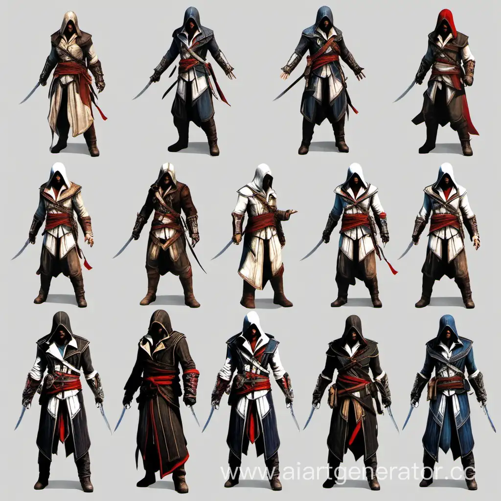 Stealthy-Assassins-in-Action-Characters-from-the-Assassins-Creed-Series