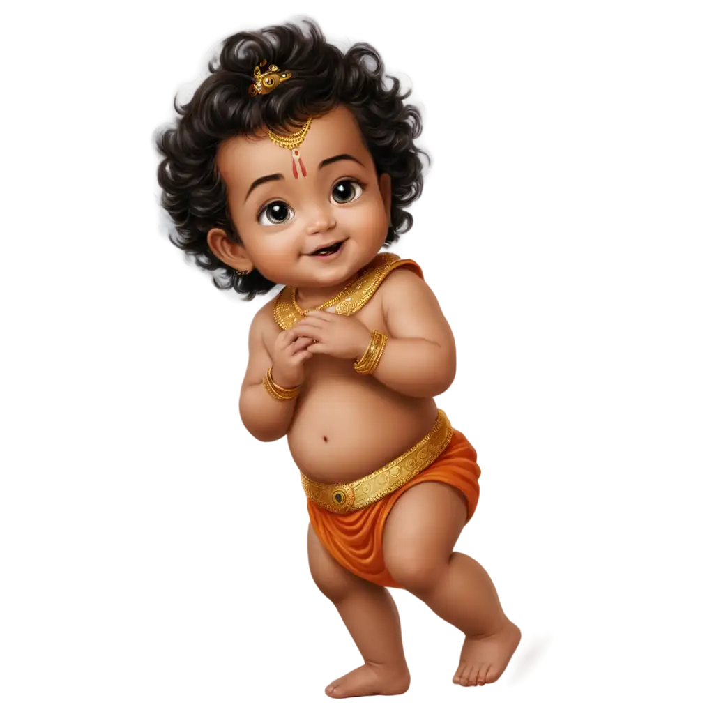 A krishna baby