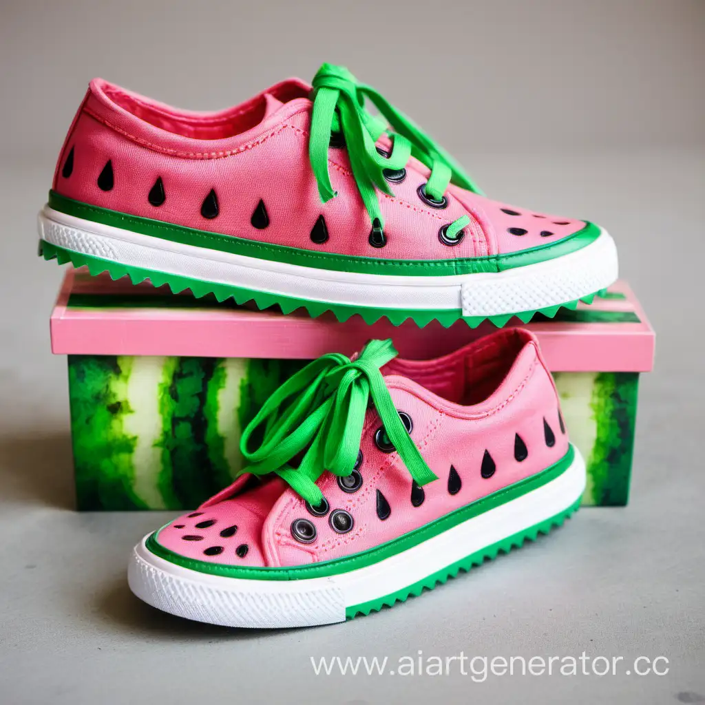 Colorful-Watermelon-Shoes-for-a-Refreshing-Style-Statement