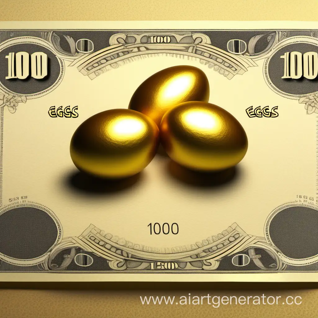 Illustration-of-Golden-Eggs-on-Currency-Notes