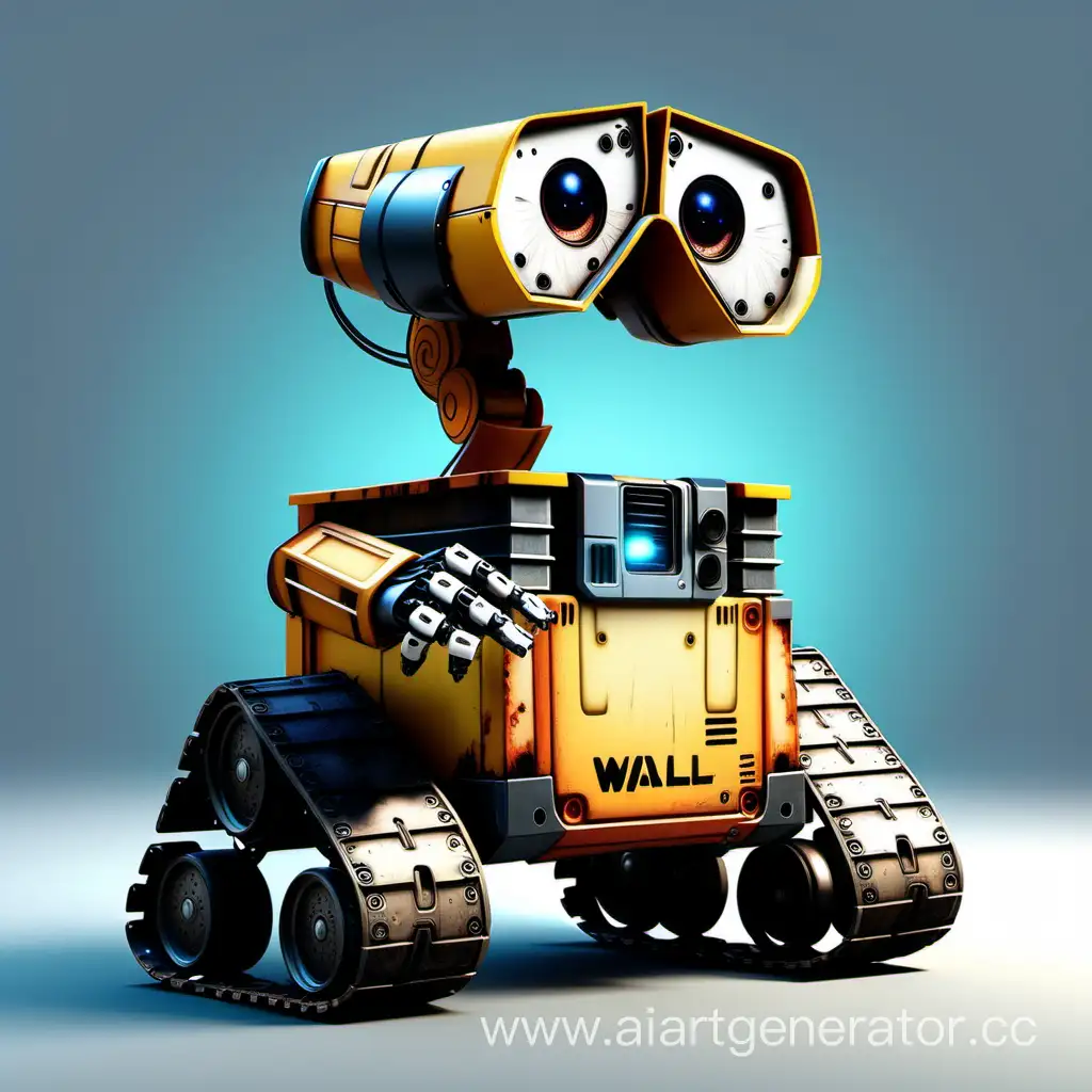 Realistic-Robot-WallE-Illustration