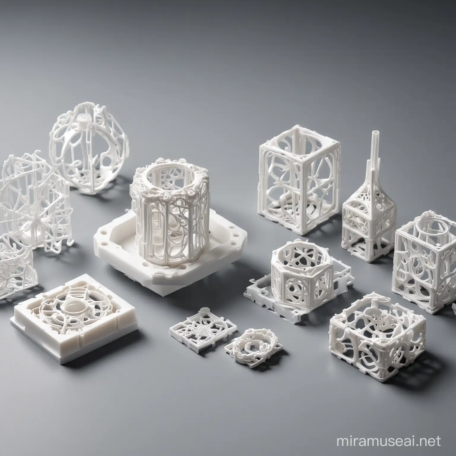 High precision 3D printed objects 
