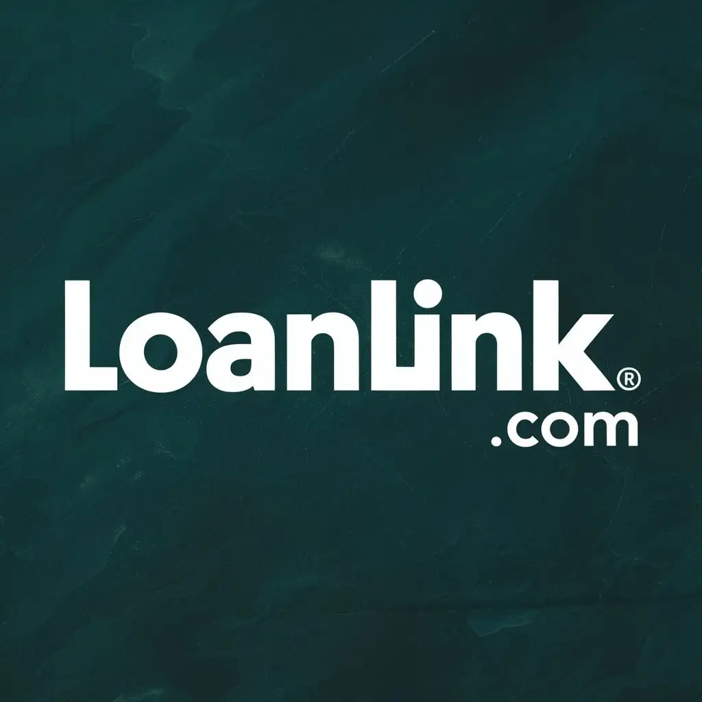 logo, Business, with the text "LoanLink.com", typography, be used in Finance industry
