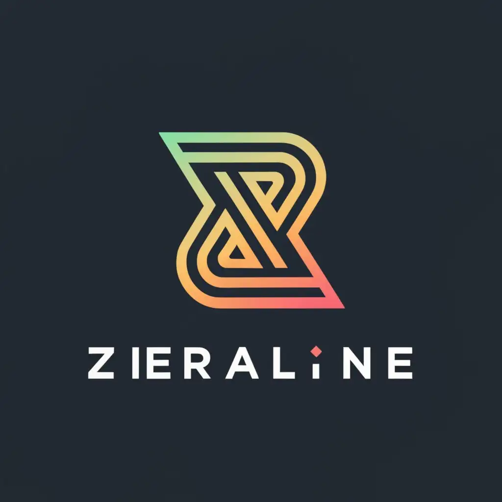 a logo design,with the text "zieraline", main symbol:Z,complex,be used in Education industry,clear background