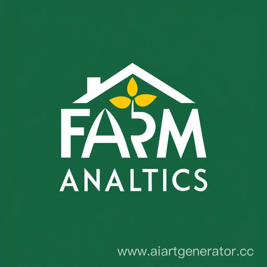 сделай логотип, на тематику бизнес-аналитики it, название логотипа "FARM"
