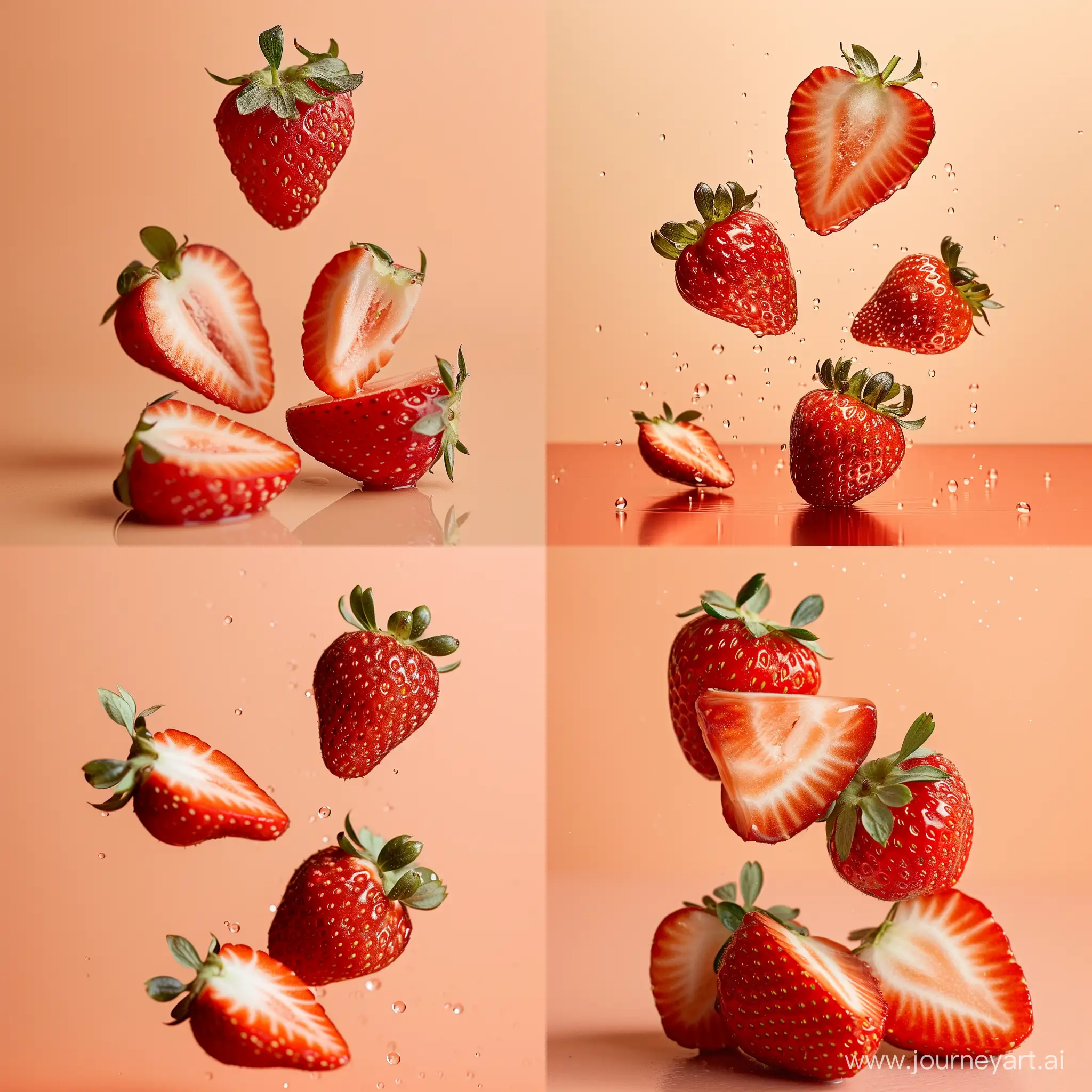 Sliced-Strawberries-in-Playful-Minimalist-Motion