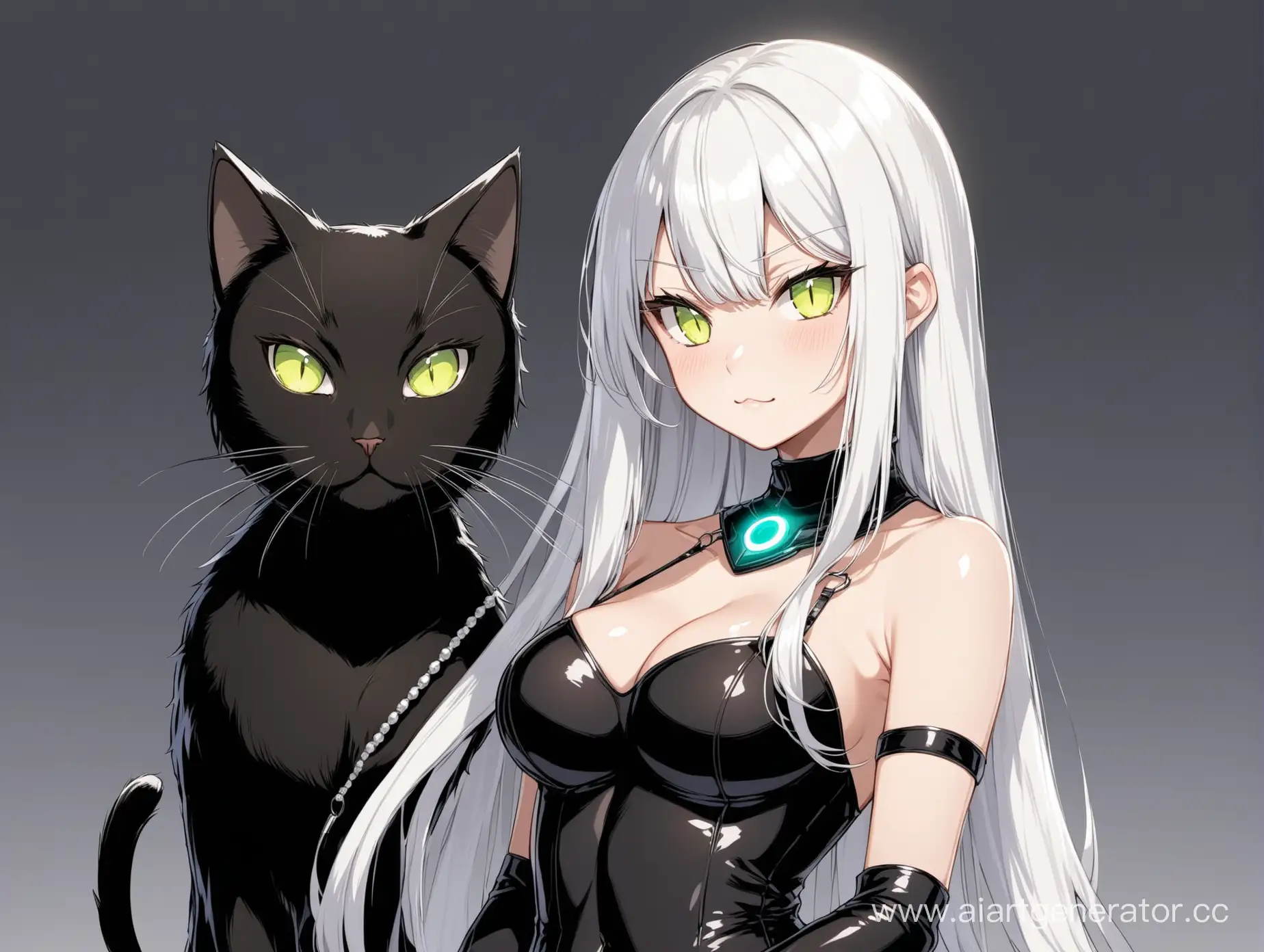 черный кот и платина