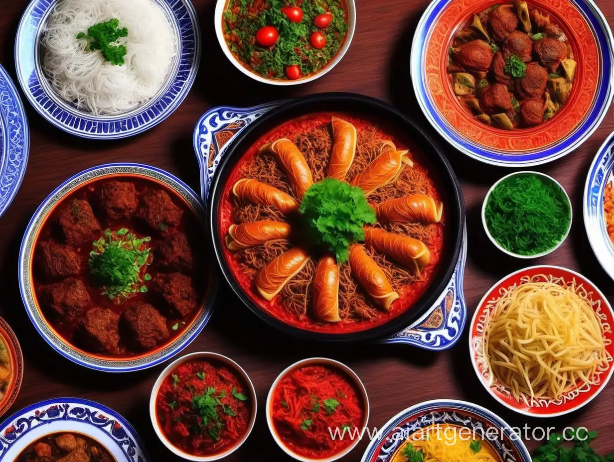 Узбекская кухня, блюда, обложка для Ютуба