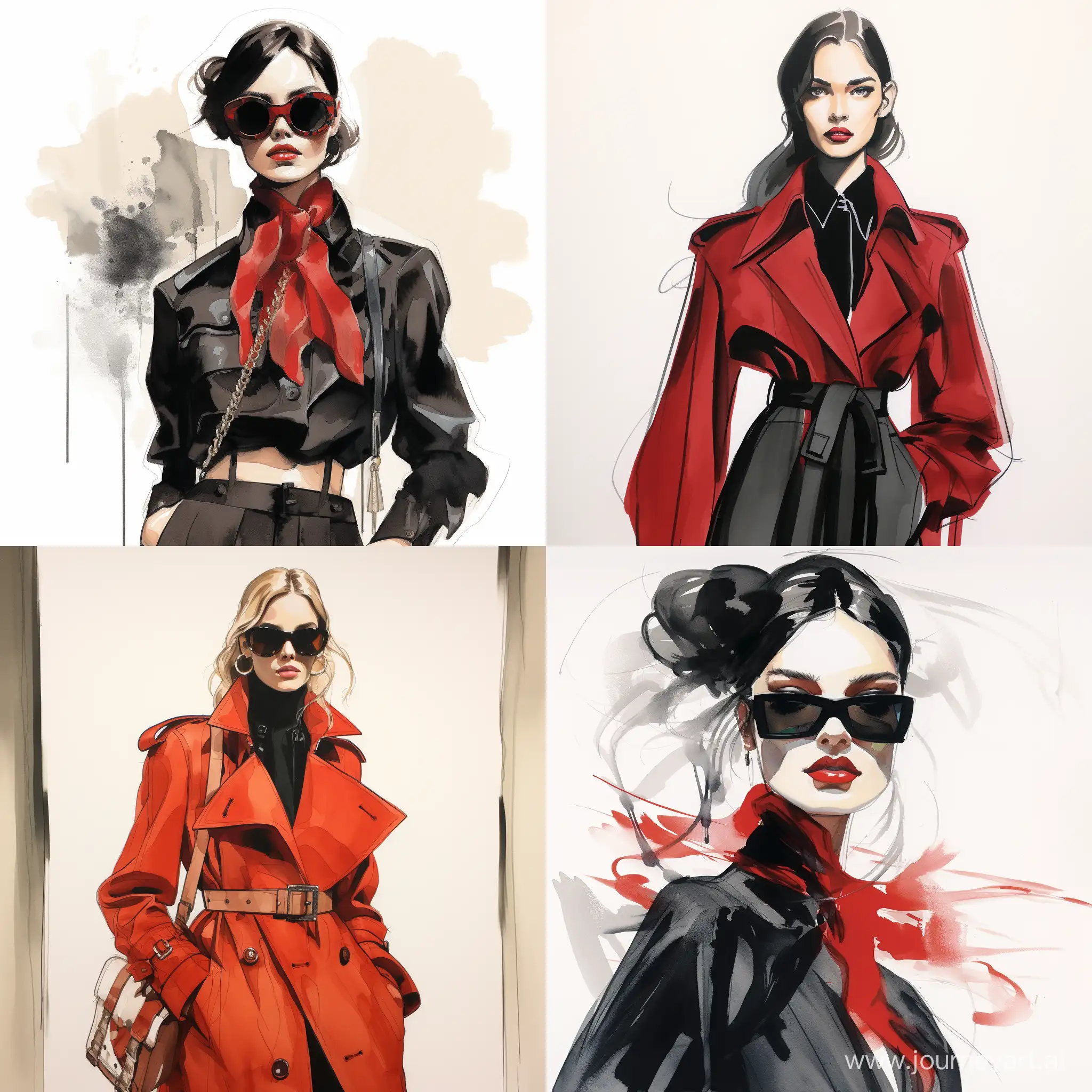 Elegant-Prada-Fashion-Sketch-Illustration