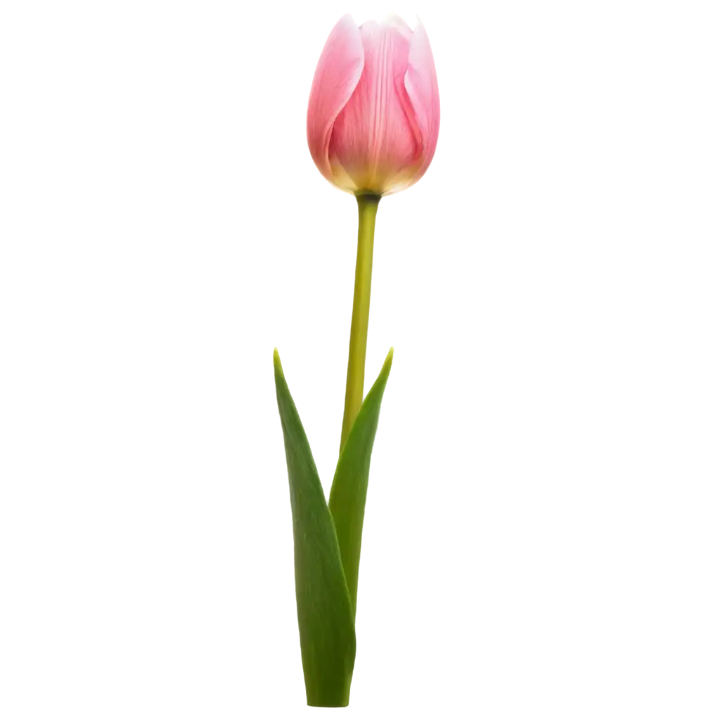 Exquisite-PNG-Rendering-Captivating-the-Beauty-of-a-Pink-Tulip
