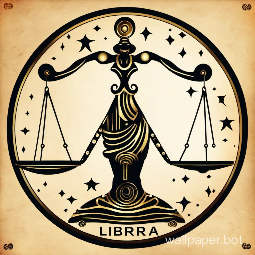 Harmonious-Depiction-of-the-Zodiac-Sign-Libra-in-Celestial-Beauty