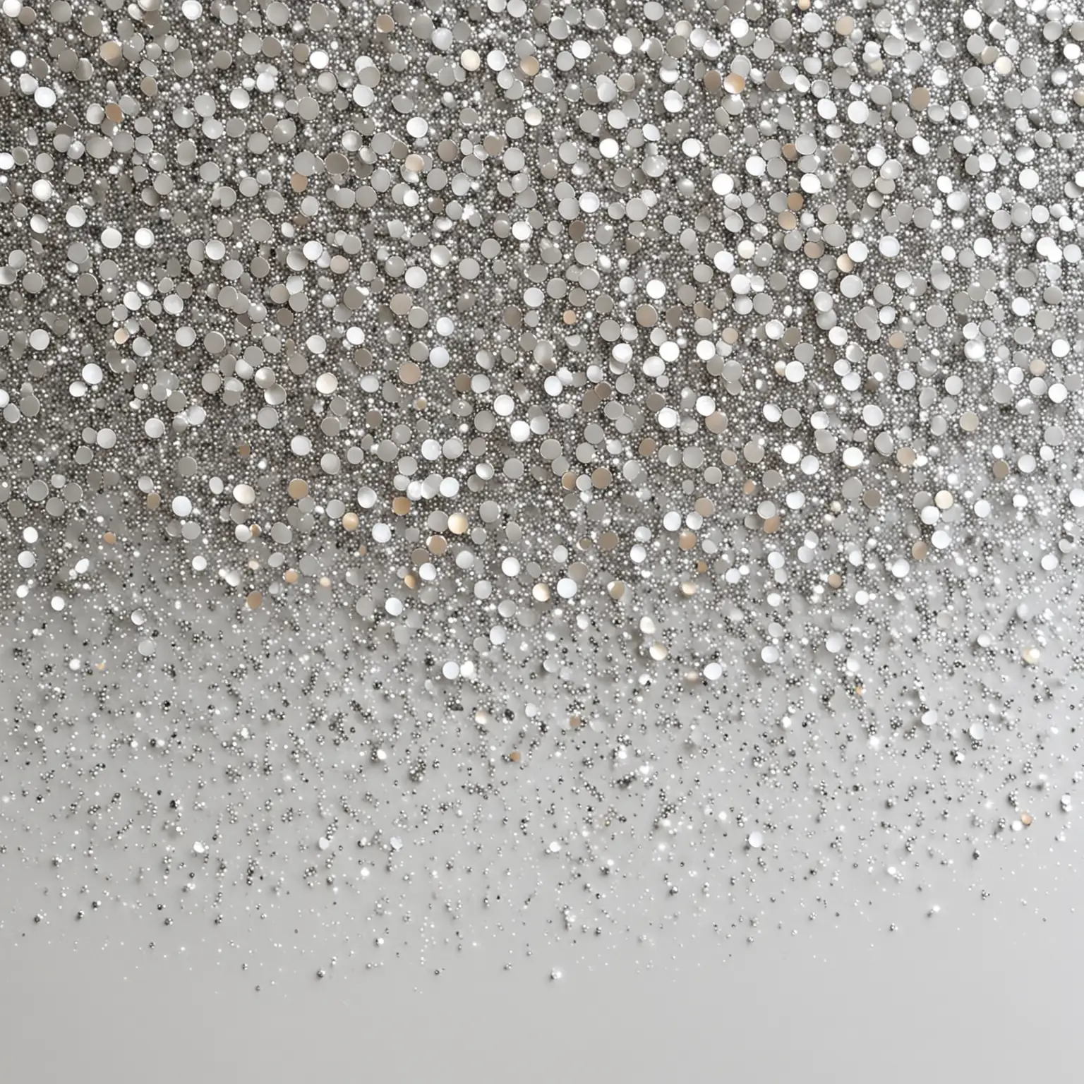 Elegant White Silver Sparkle Background