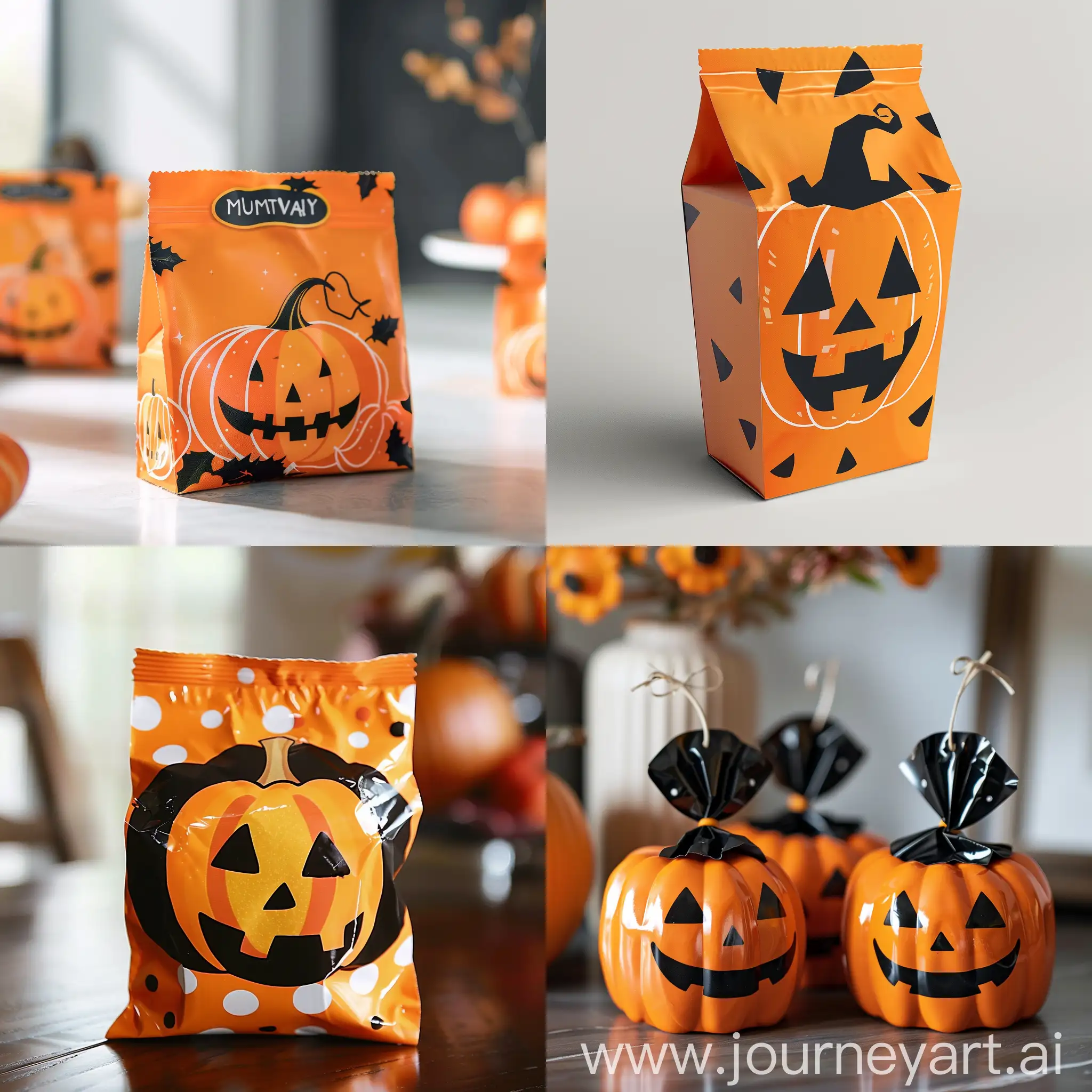 Pumpkin snack packaging 