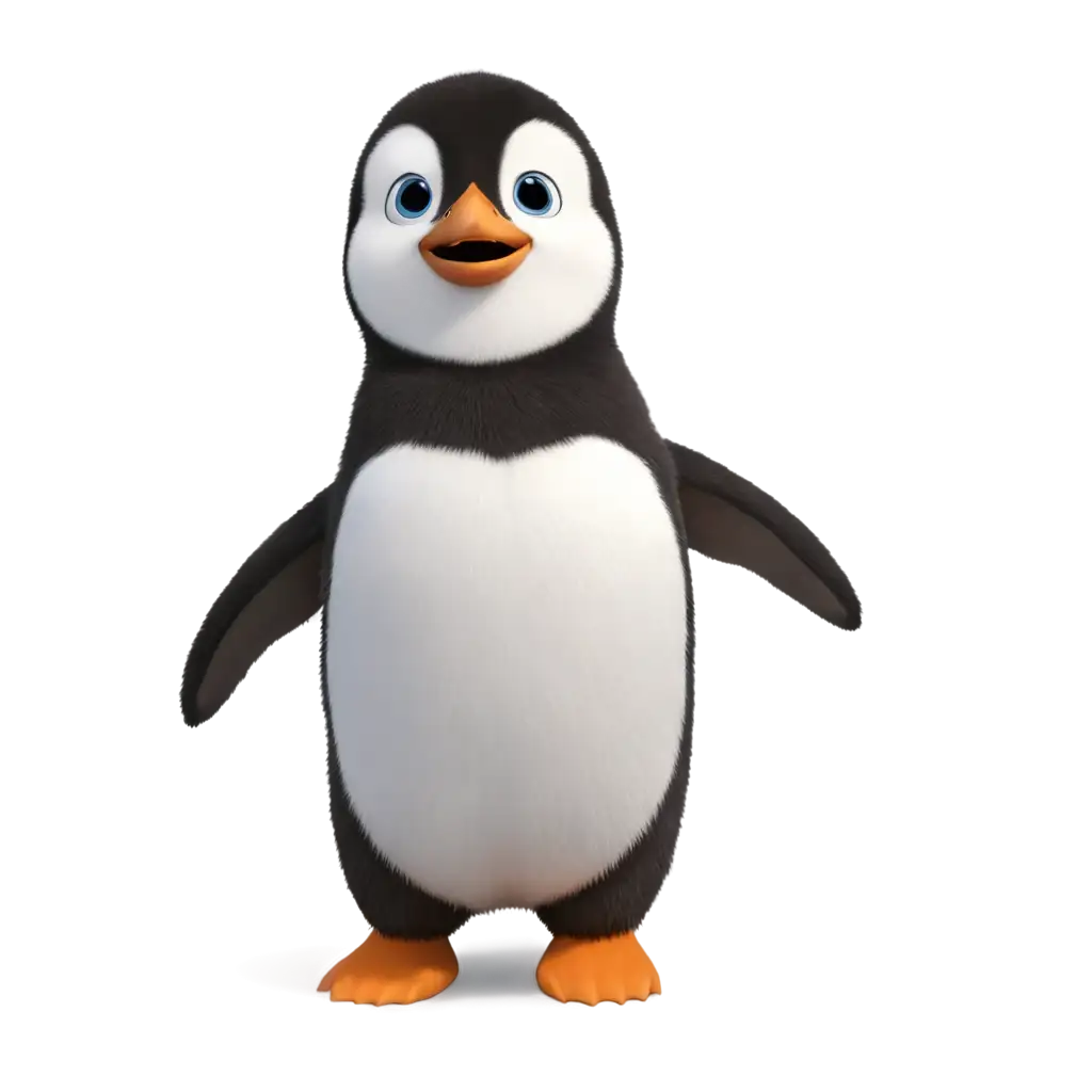 A cute penguin