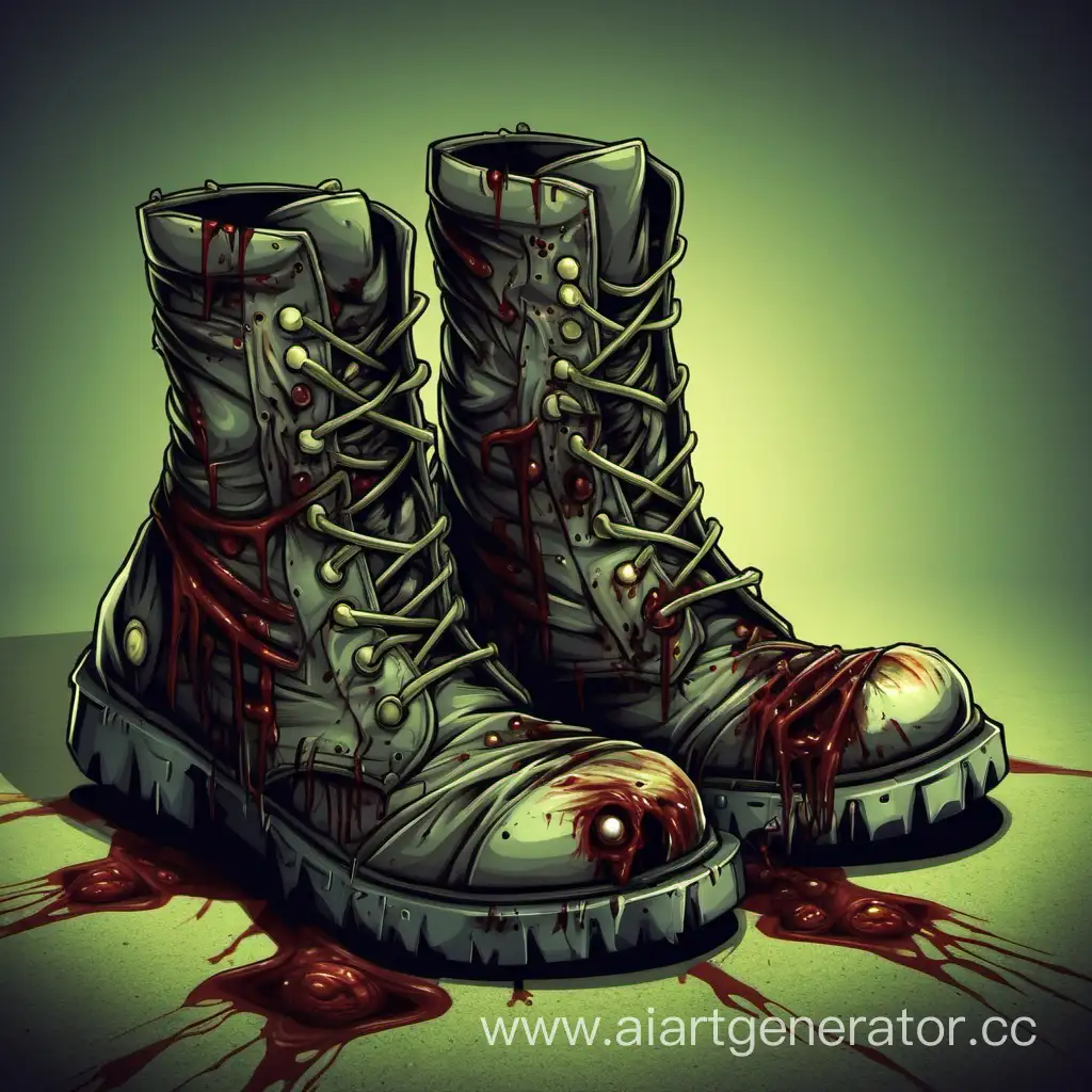 Footwear boots zombie game