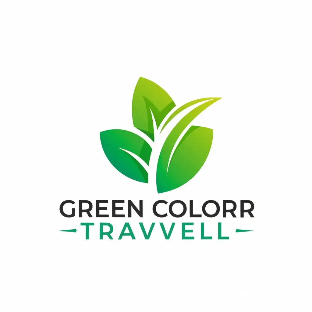 LOGO-Design-For-Green-Color-Travel-Vibrant-Green-Palette-Symbolizing-Sustainable-Tourism