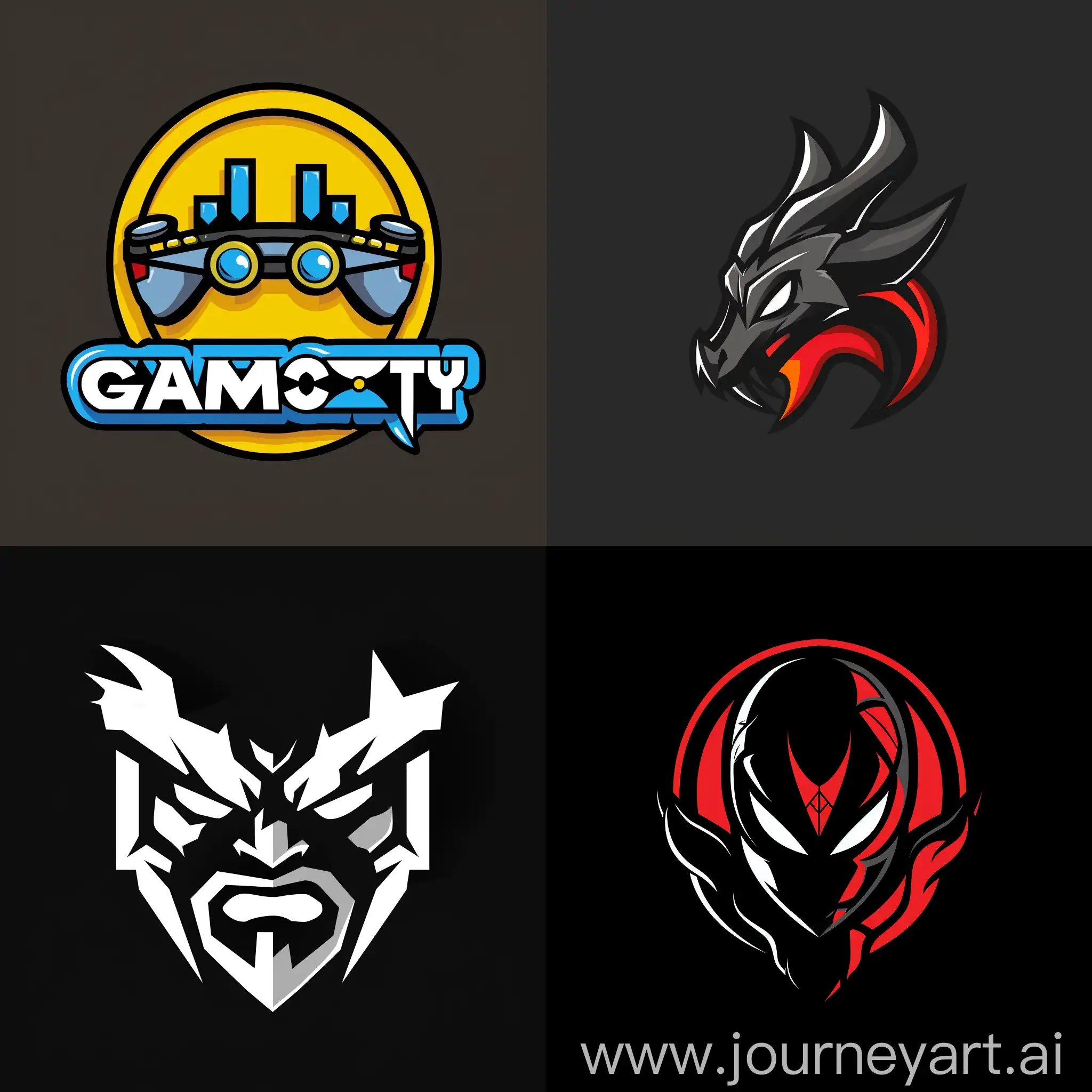 Creative-Gaming-Logo-Design-with-Urban-Cityscape-Theme