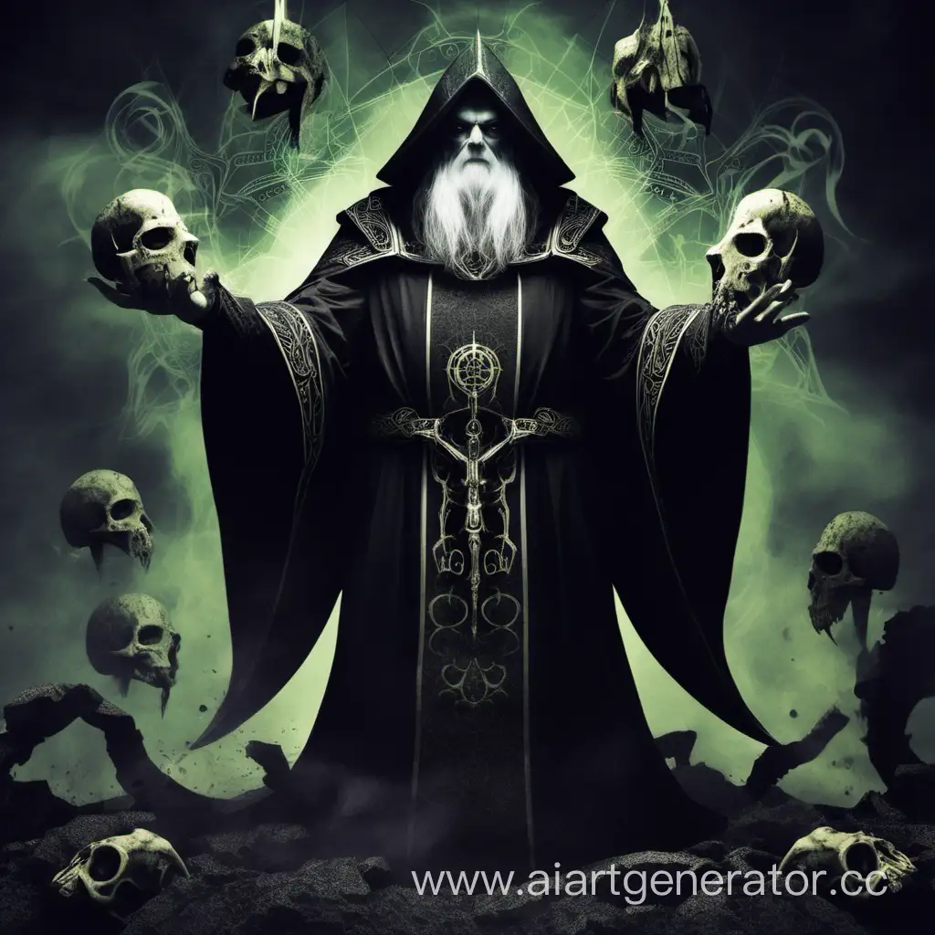Лорд Абсорбиус, могущественный и великий мастер тёмных магических искусств, основатель ордена "Психов".
