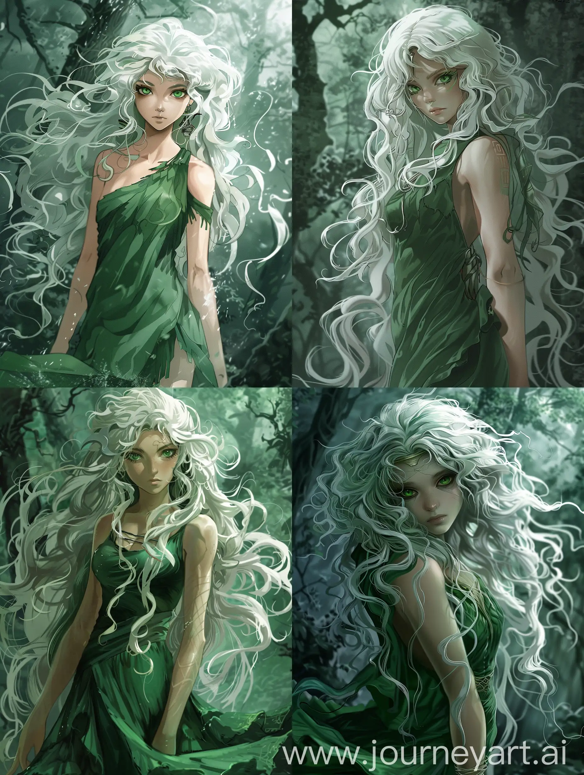 Enchanting-Forest-Standoff-Titan-Slayer-with-Long-Curly-White-Hair