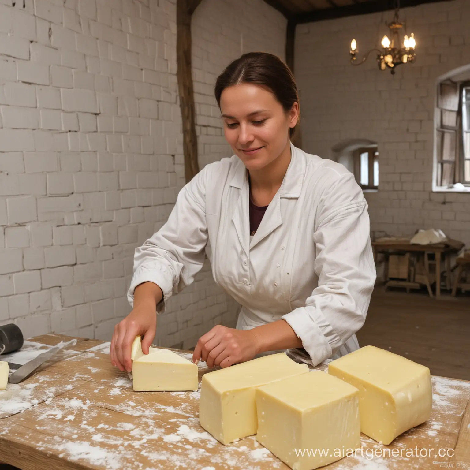 Artisan-Cheesemaker-at-Novgorod-Cheesemaking-School-Crafting-Dairy-Delights