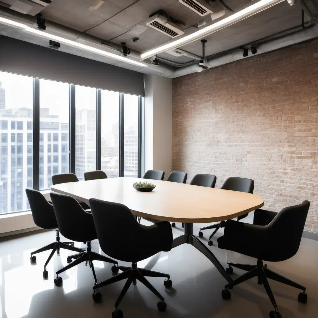 Spacious 7Seat Urban Meeting Space with Invigorating Natural Light