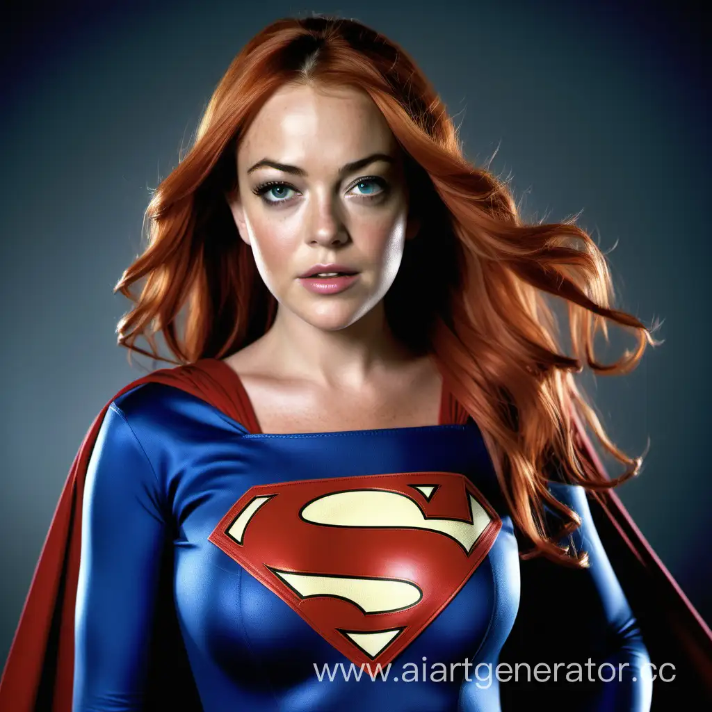 Lindsay-Lohan-as-Supergirl-in-ActionPacked-Movie-Scene