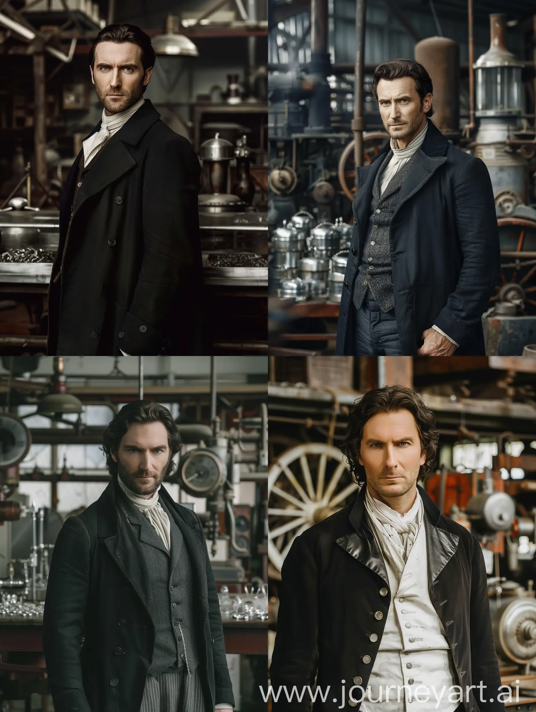 Richard-Armitage-as-Mr-Thornton-Overseeing-Silver-Jewelry-Production