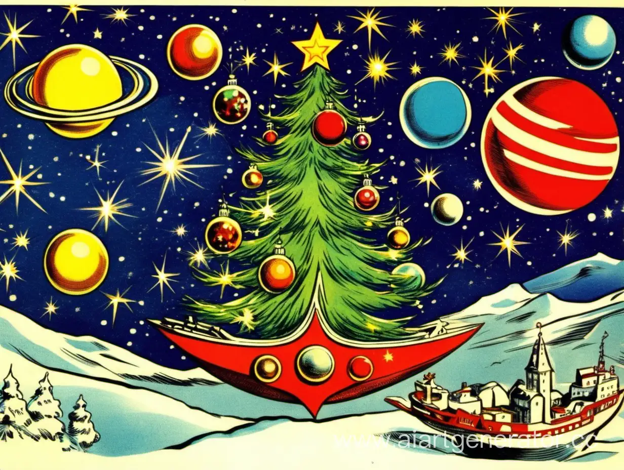 Festive-Christmas-Tree-and-Whimsical-Space-Adventure