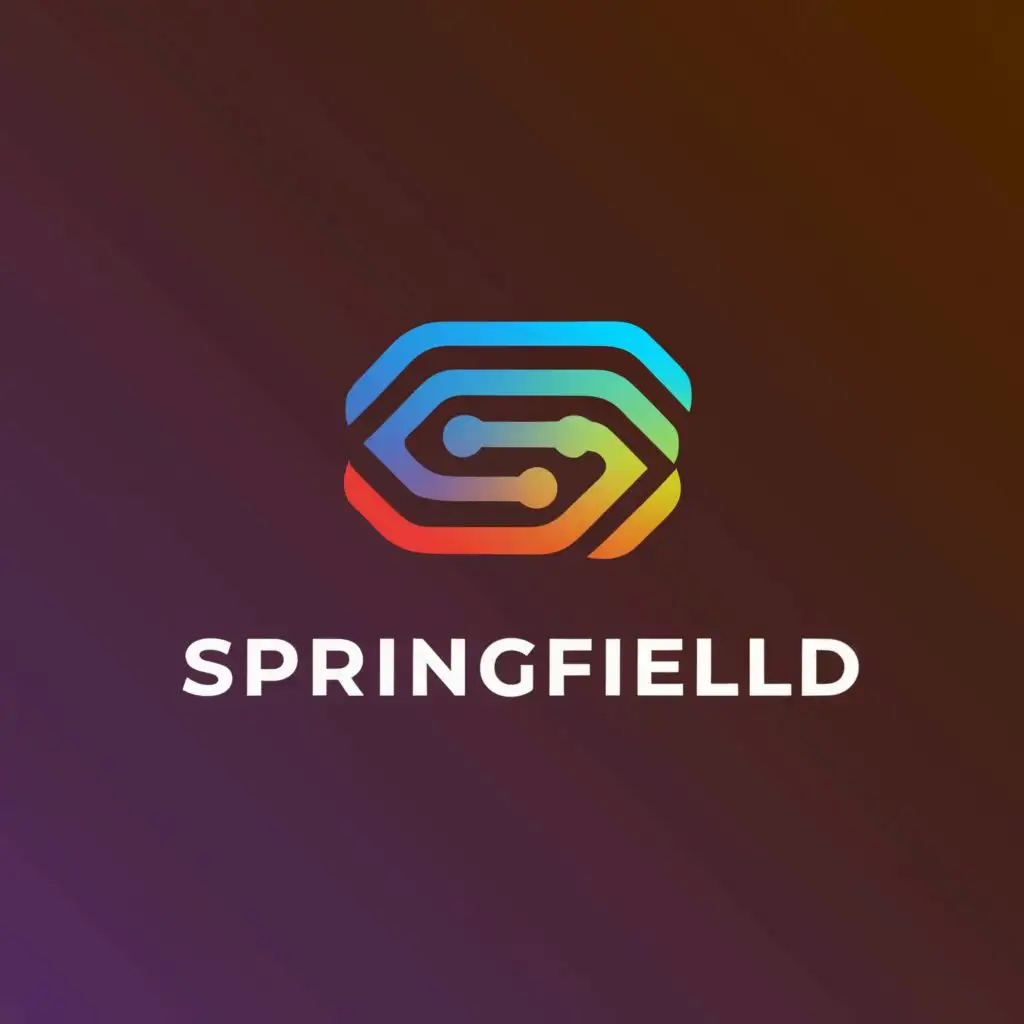 a logo design,with the text "Springfield", main symbol:IT training company,Moderate,be used in Technology industry,clear background