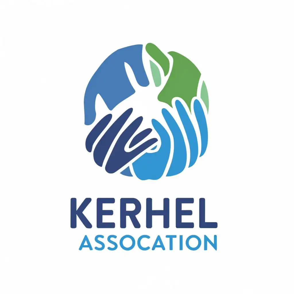 logo, Associations fighting poverty, with the text "Kerhel Association", typography, be used in Nonprofit industry