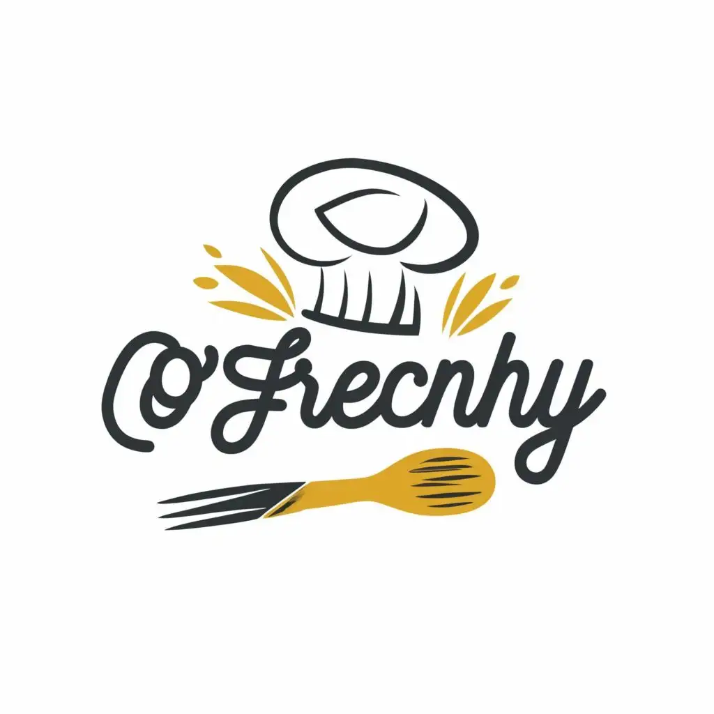 LOGO-Design-For-Ofrecnhy-Classic-Chef-Hat-with-Elegant-Typography-for-Restaurant-Industry