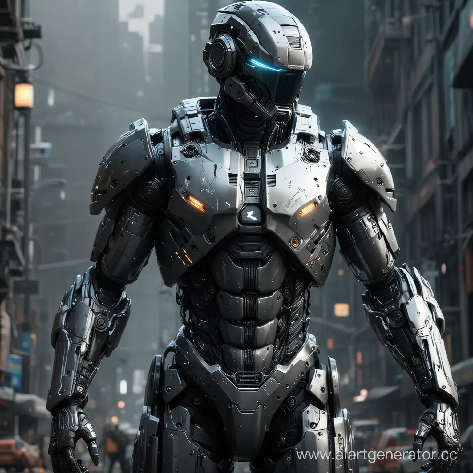 Futuristic-HighTech-WarriorRobot-Robocop-Costume-in-PostApocalyptic-Era