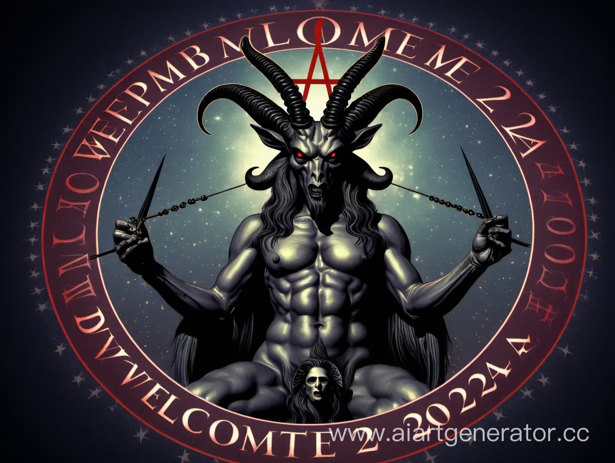 Mystical-Baphomet-Welcoming-2024-with-Enigmatic-Energy