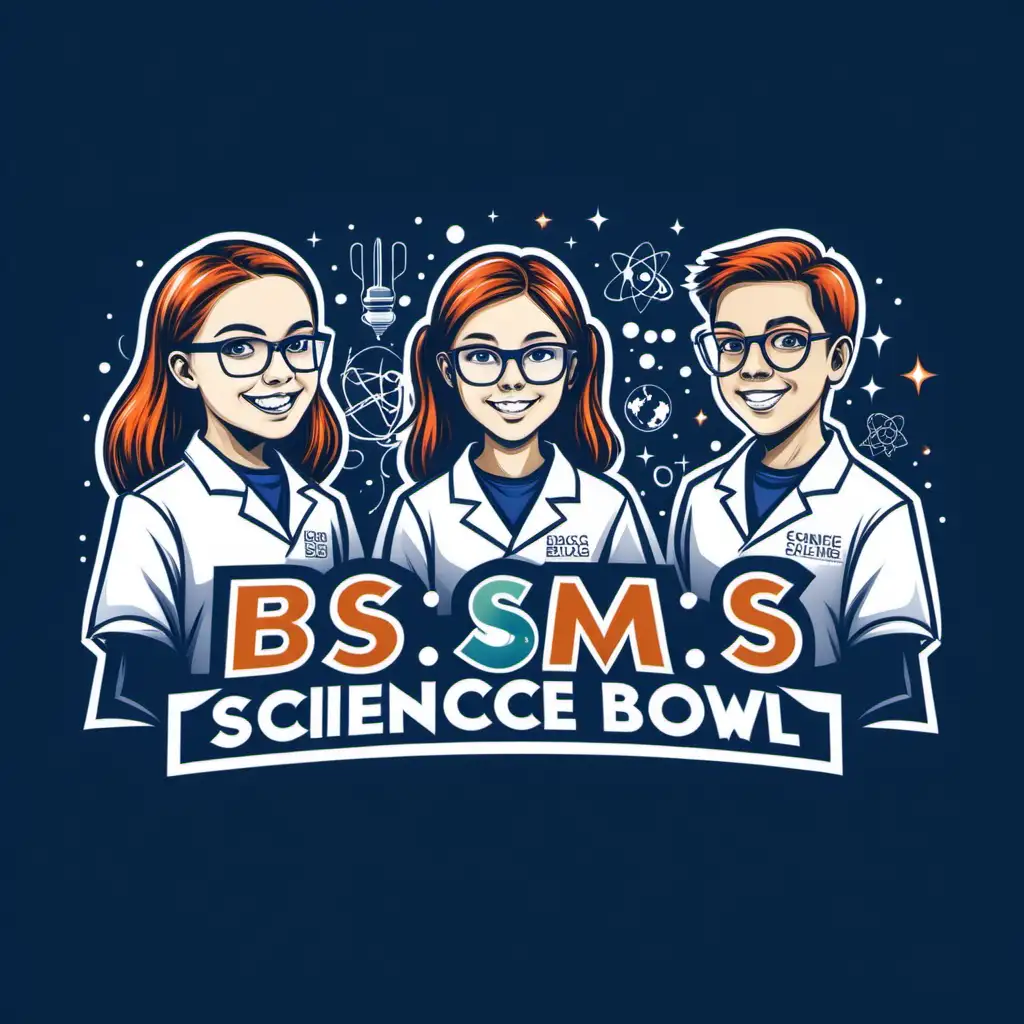 Themed Design "BMS Science Bowl Team 2024"