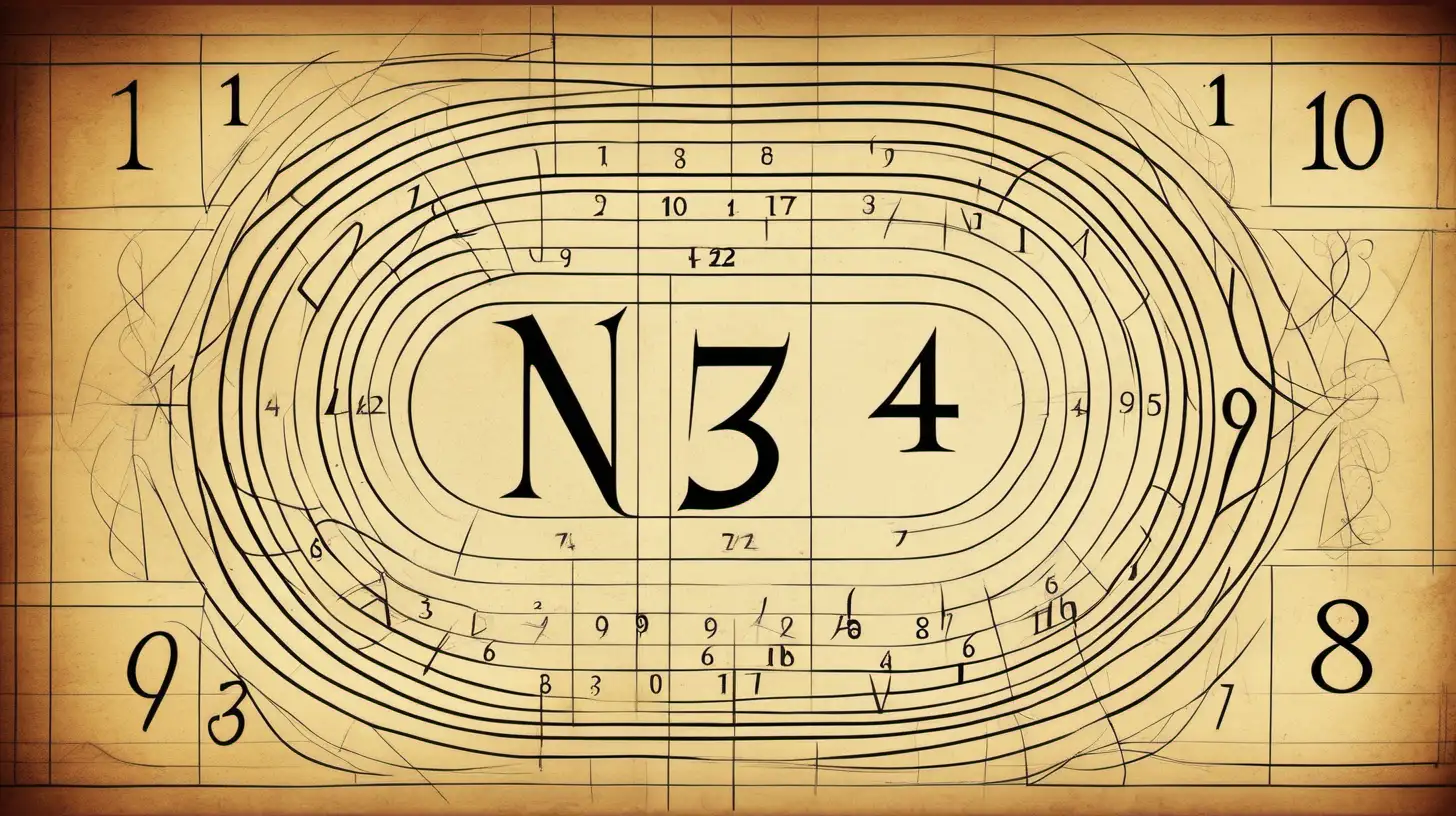 numerology, loose lines