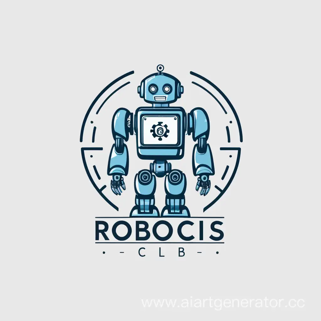 Minimalistic-BiTech-Robotics-Club-Logo