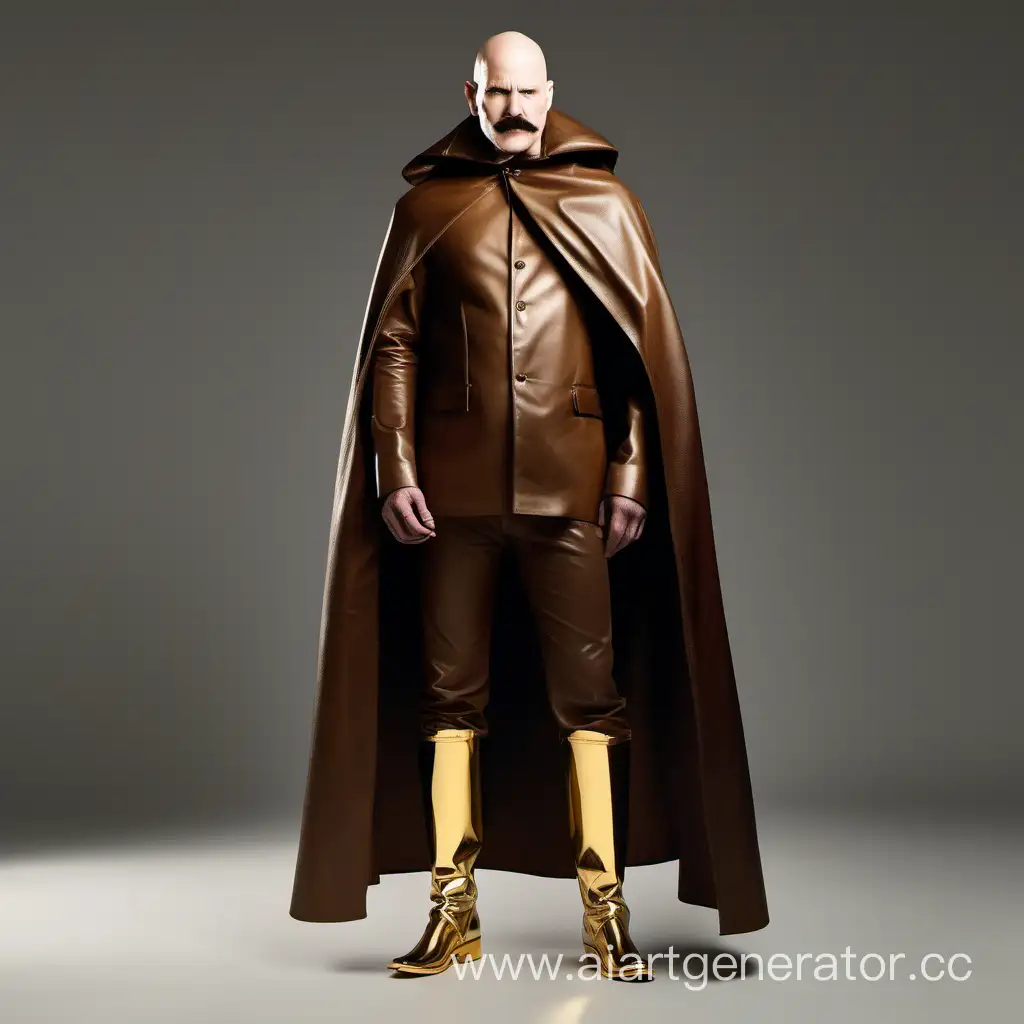 Bald-Man-with-Luxurious-Golden-Mustache-in-Brown-Leather-Boots