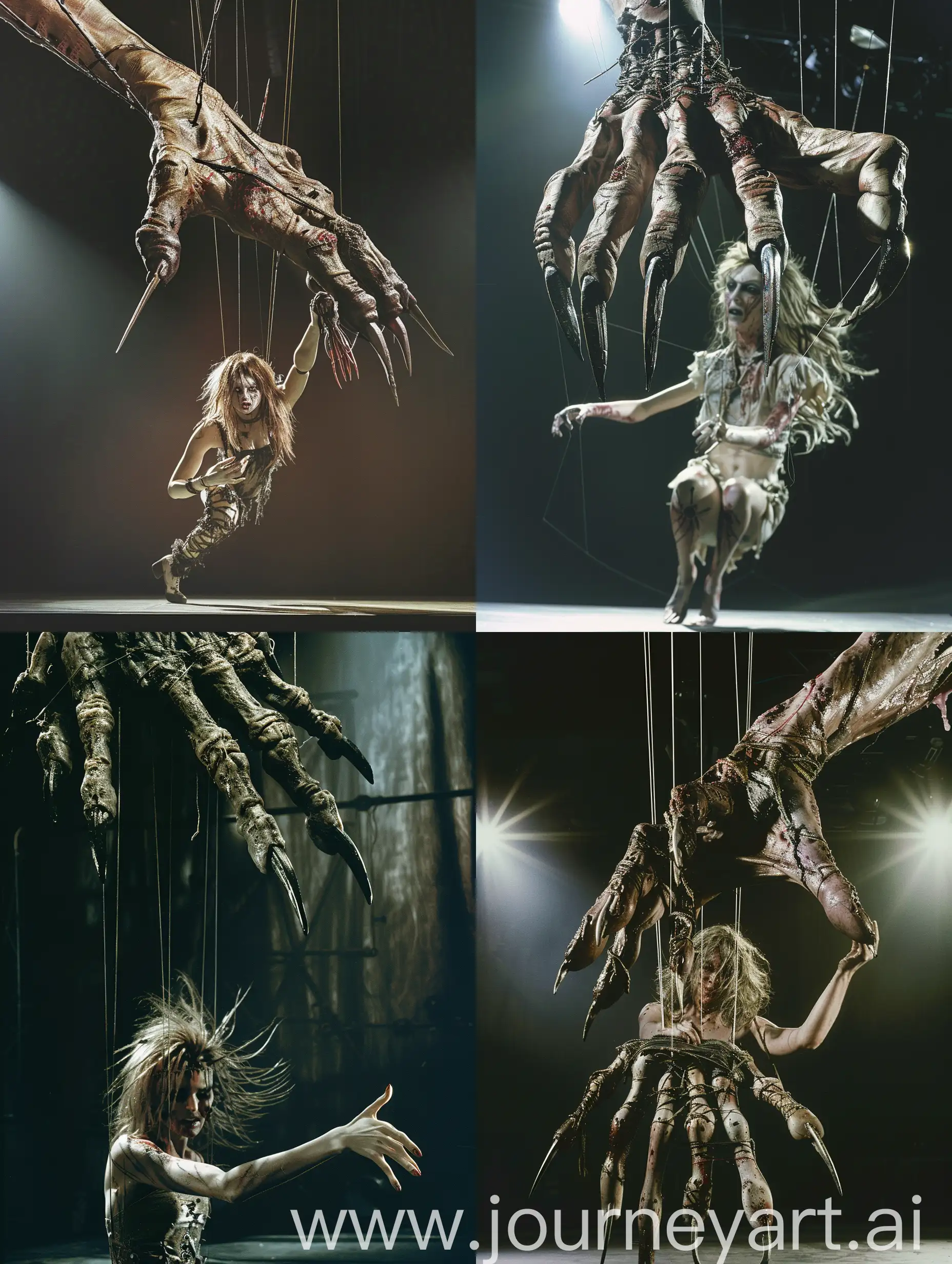 Eerie-Marionette-Transformation-Demon-Hand-and-Unhinged-Woman