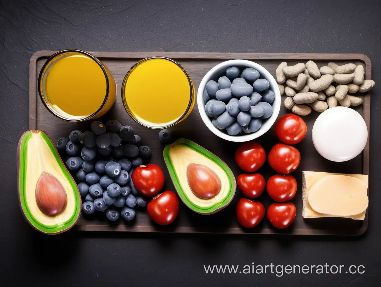 TestosteroneBoosting-Foods-Vibrant-Plate-of-NutrientRich-Ingredients