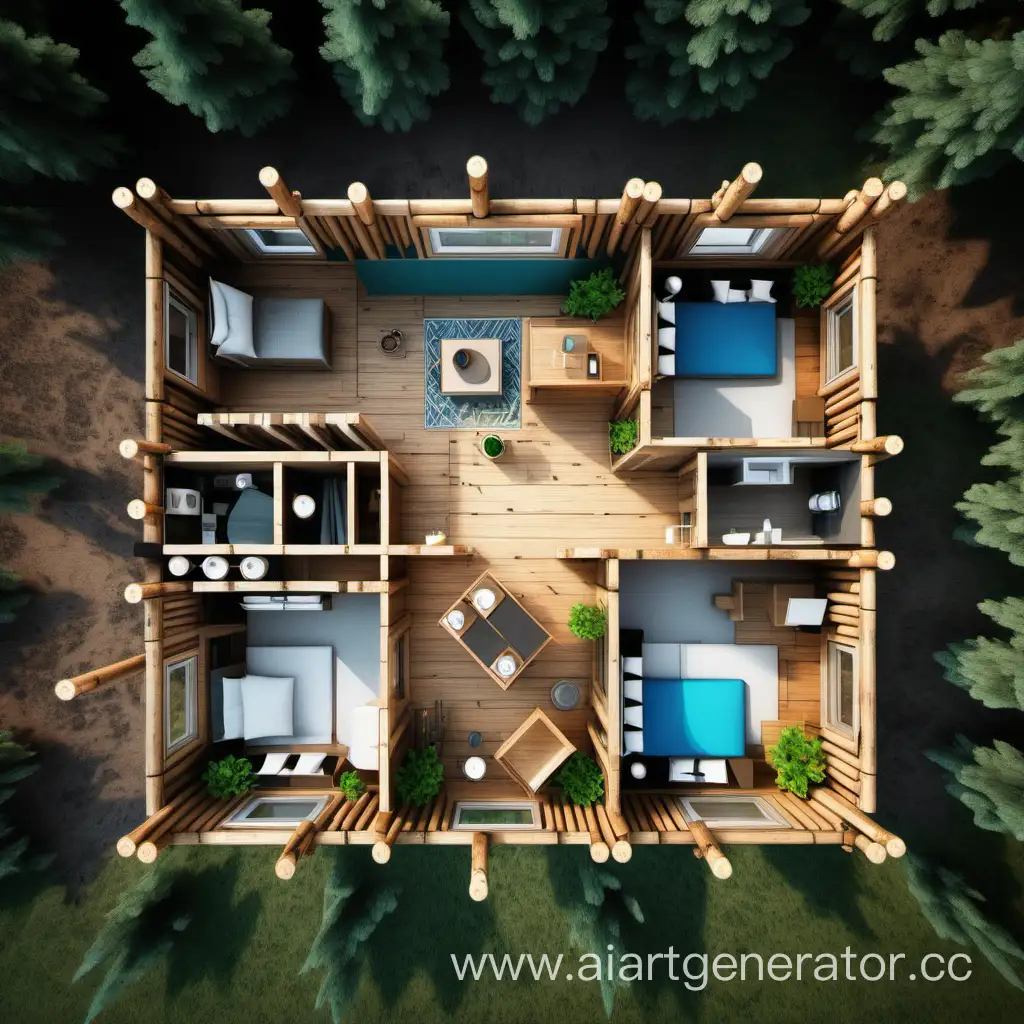 Artistic-Log-House-Layout-Drawing-Inspiring-TopView-Design