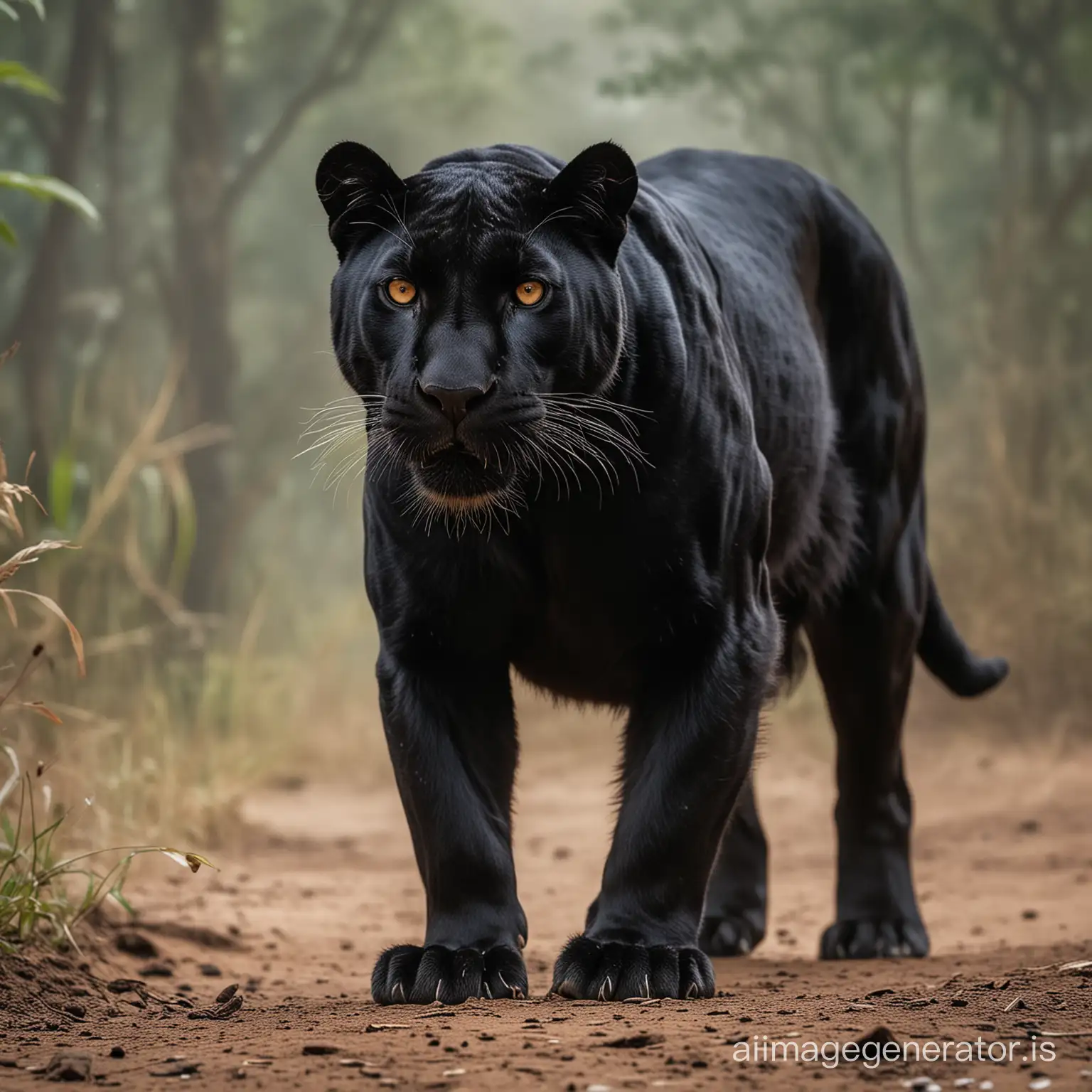 Majestic-Indian-Black-Panther-in-High-Definition-4K