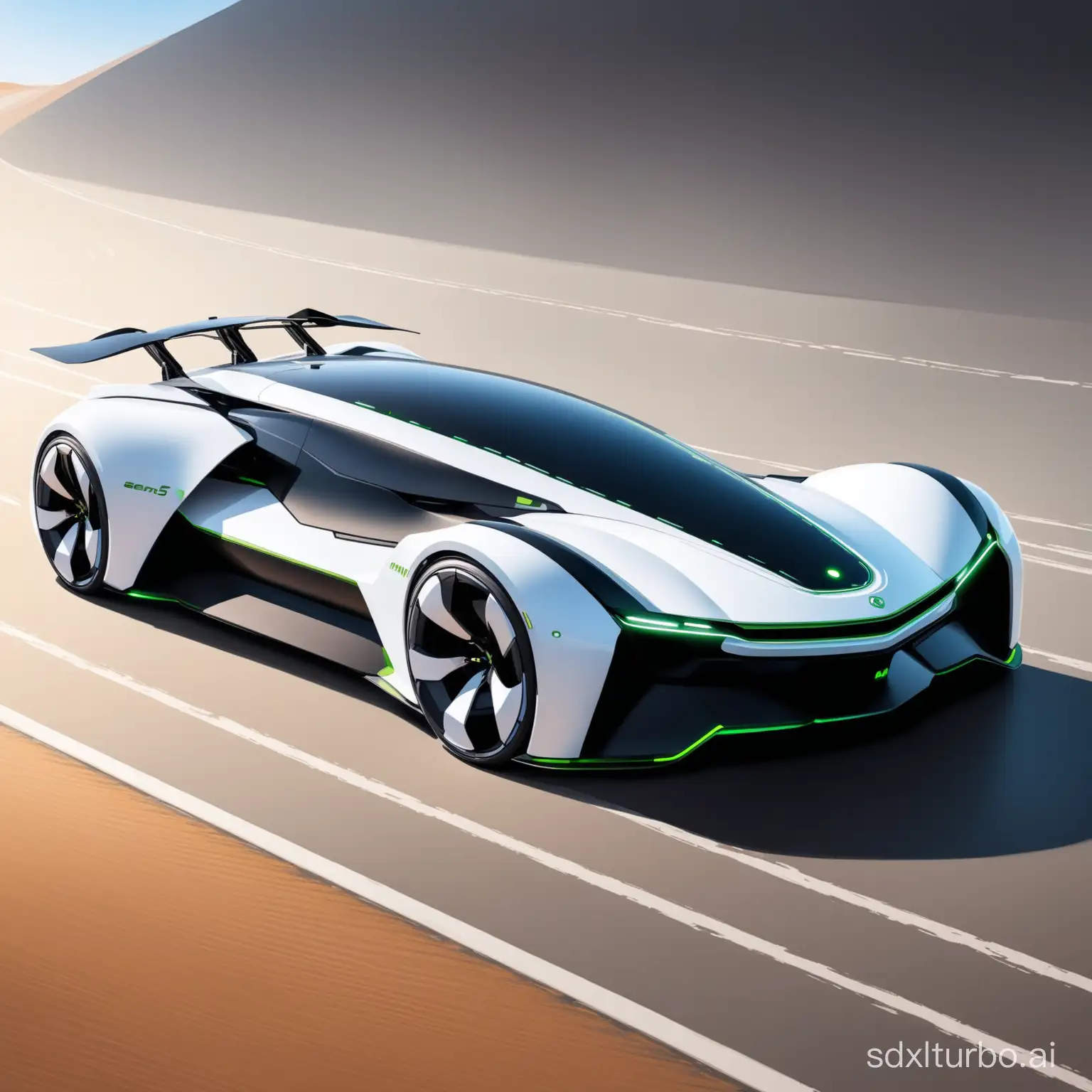 New energy vehicles, sense of technology, extremely low drag coefficient