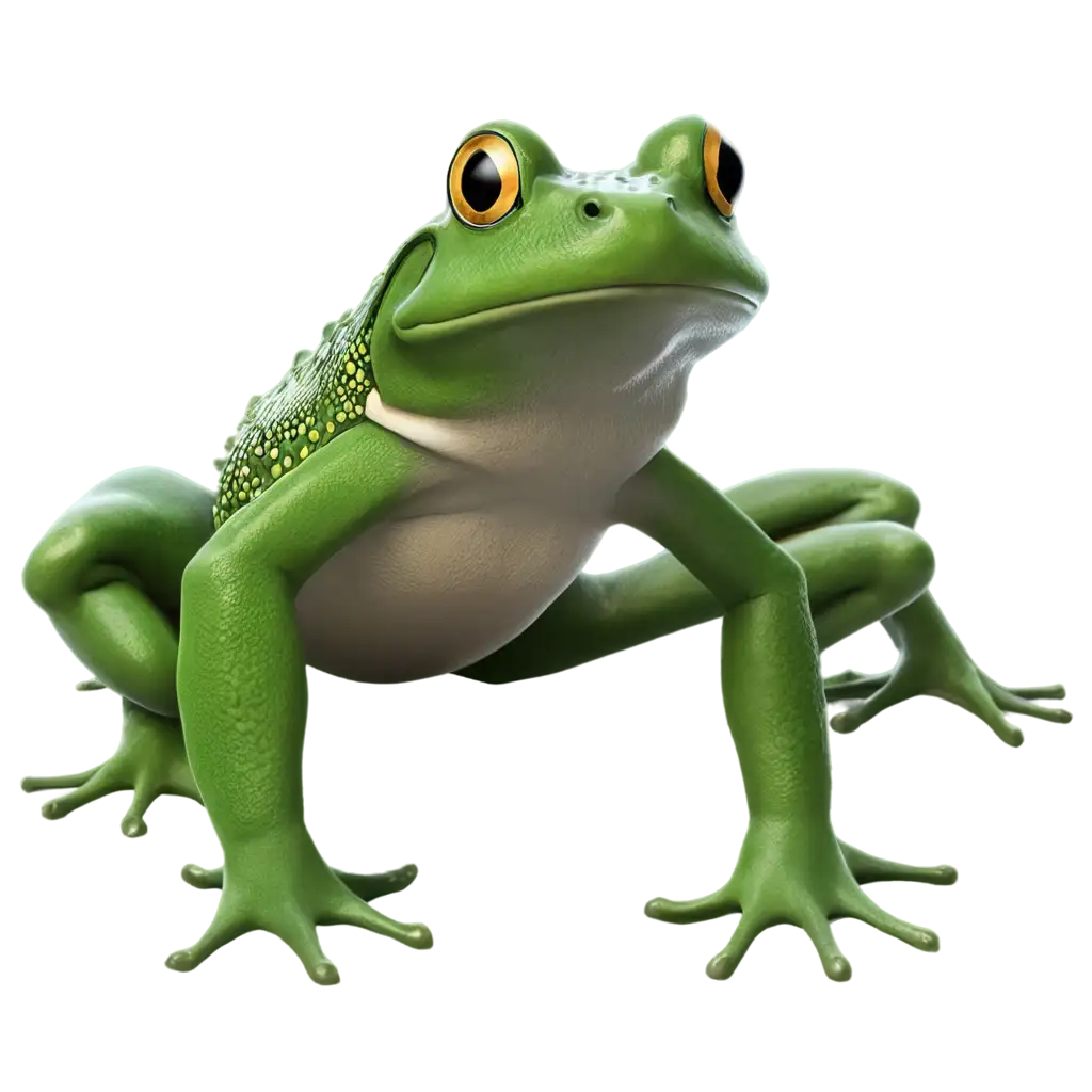 cartoon frog prince