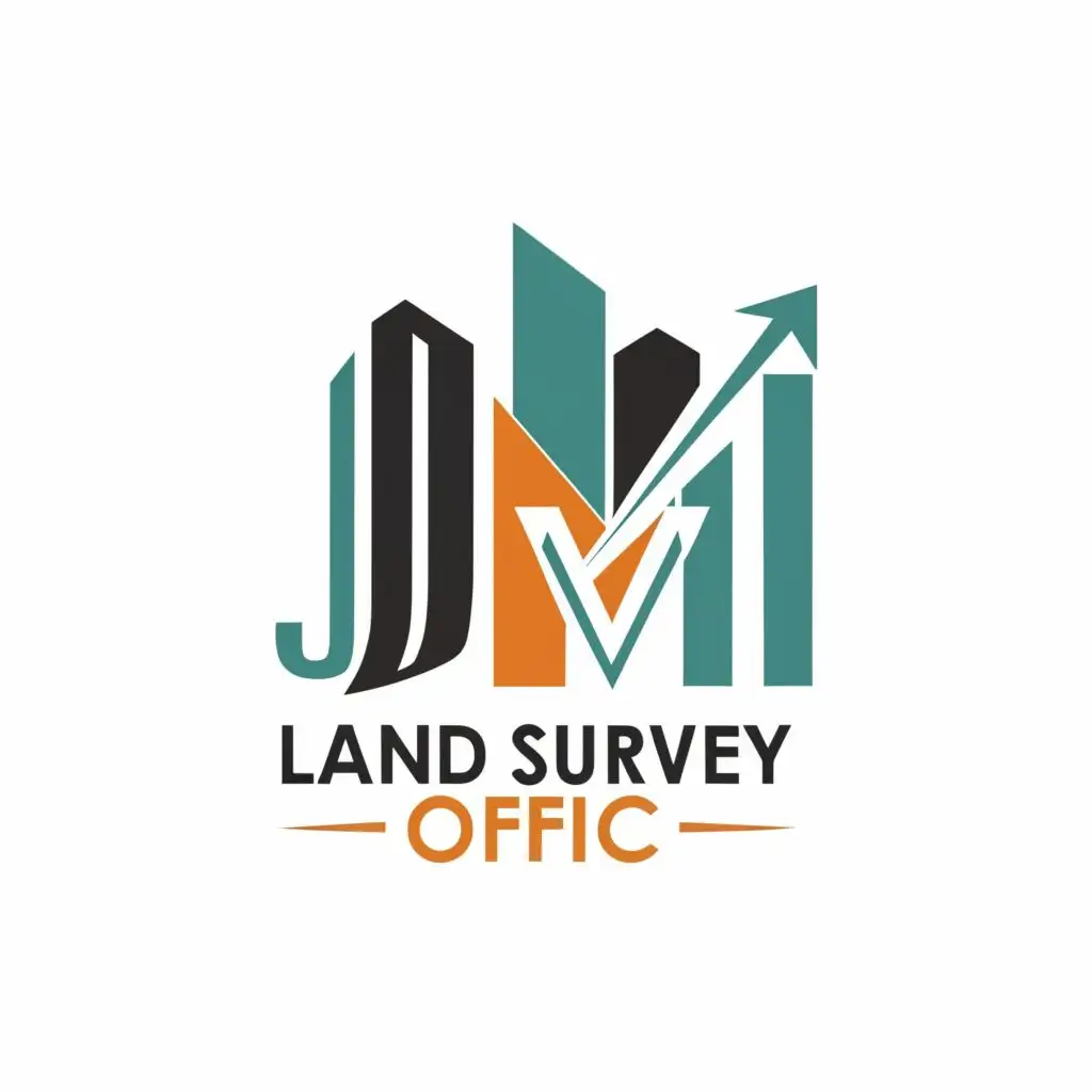 Logo-Design-For-Land-Survey-Office-Professional-Typography-Incorporating-J-H-and-M