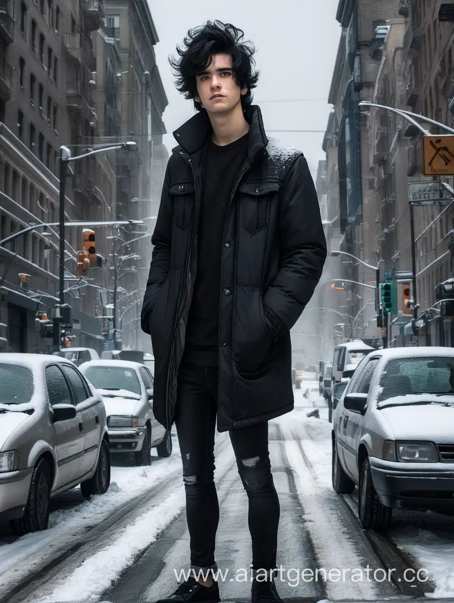 Stylish-Urban-Winter-Fashion-Black-Jacket-Jeans-and-Shoes