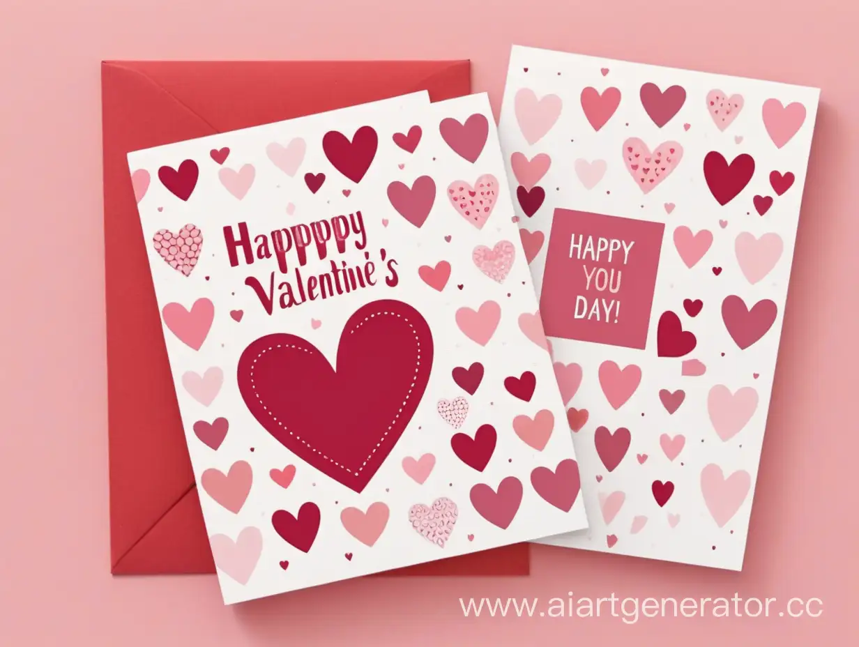 Romantic-Couple-Exchanging-Valentines-Day-Card