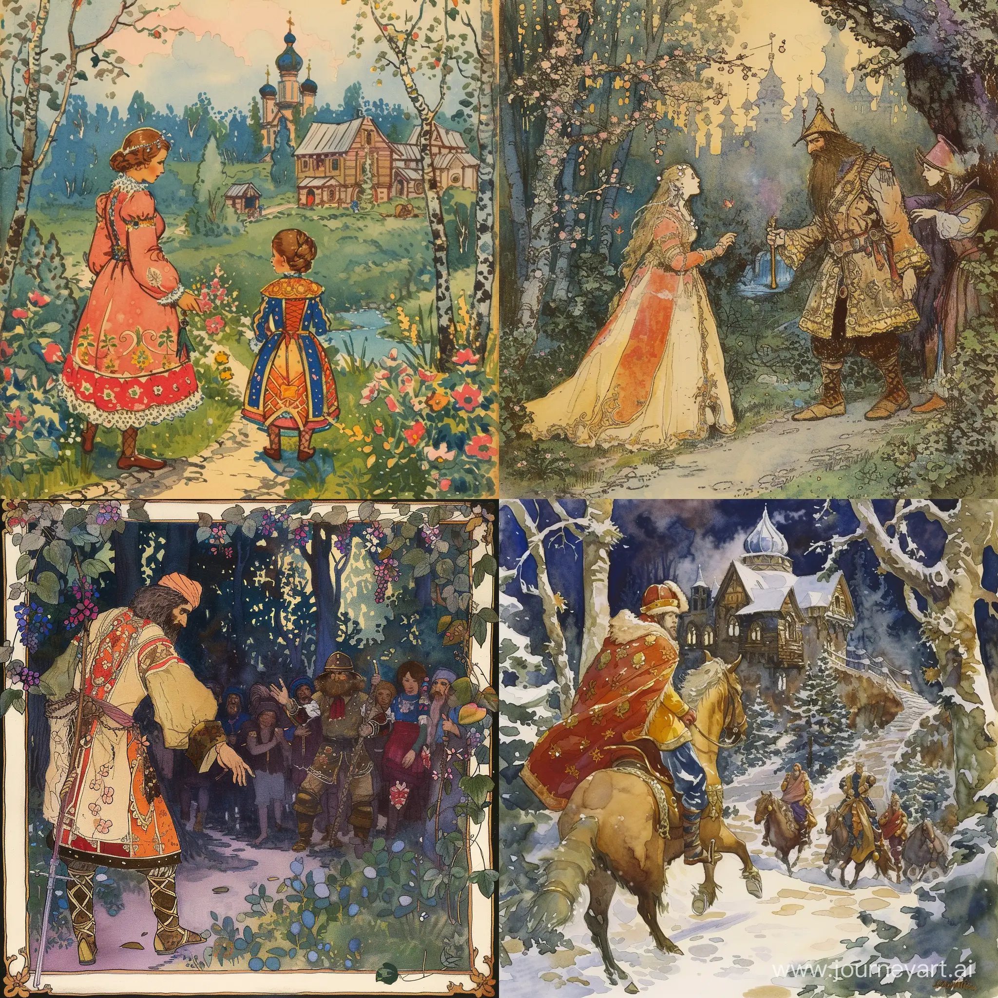 Enchanting-Illustration-of-Kolobok-Fairy-Tale