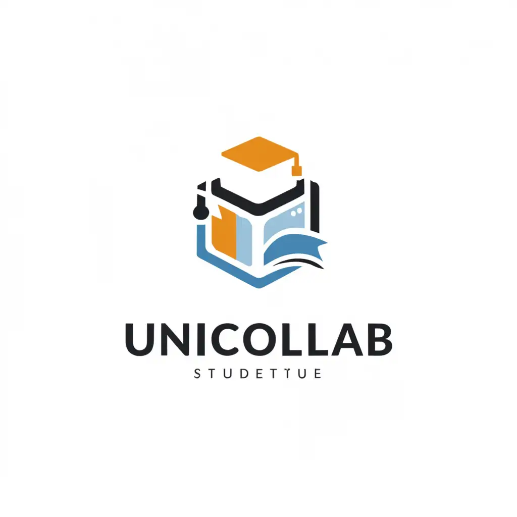 LOGO-Design-for-Unicollab-Educationfocused-Emblem-with-Job-and-Student-Elements