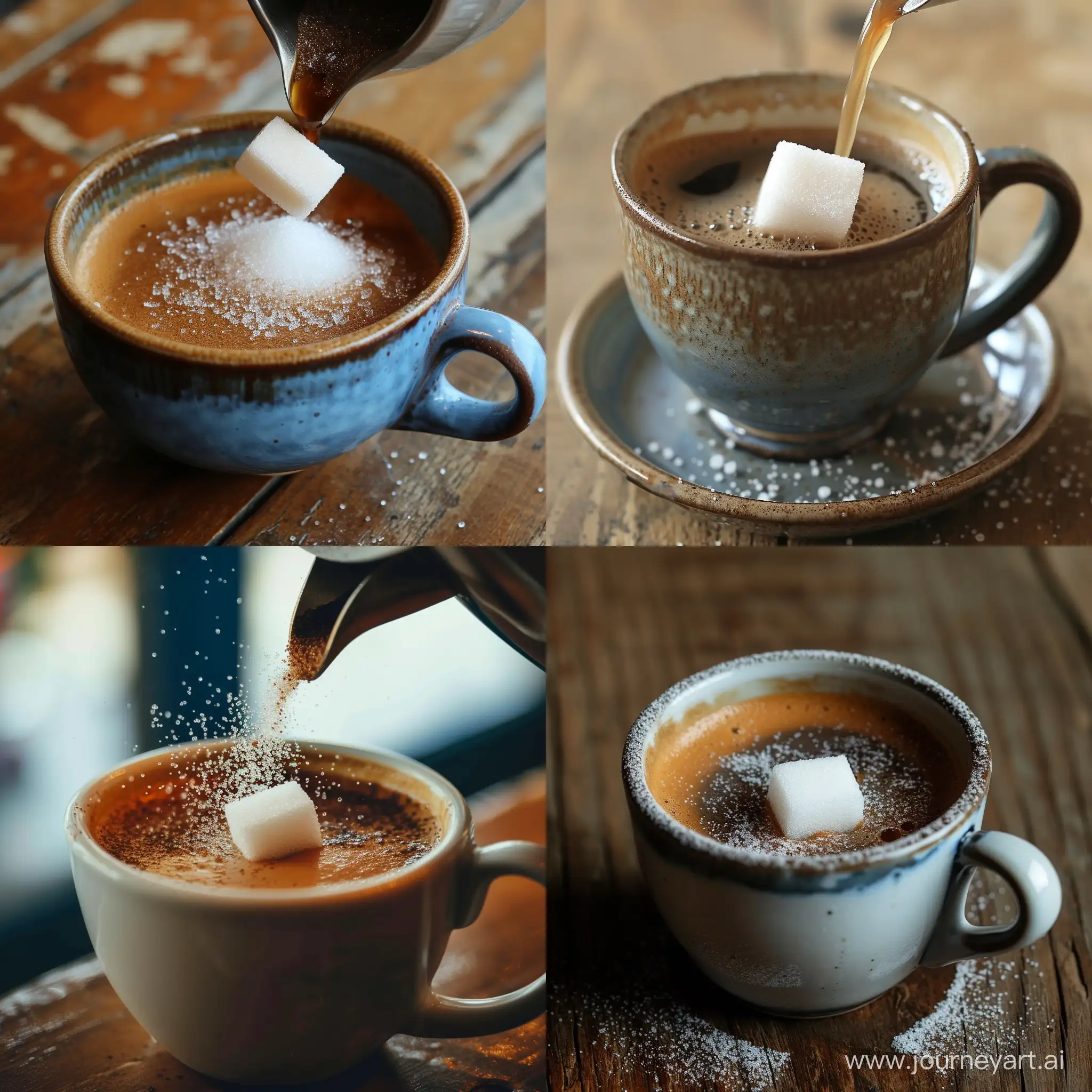 Dissolving-Sugar-in-Coffee-A-Macro-View