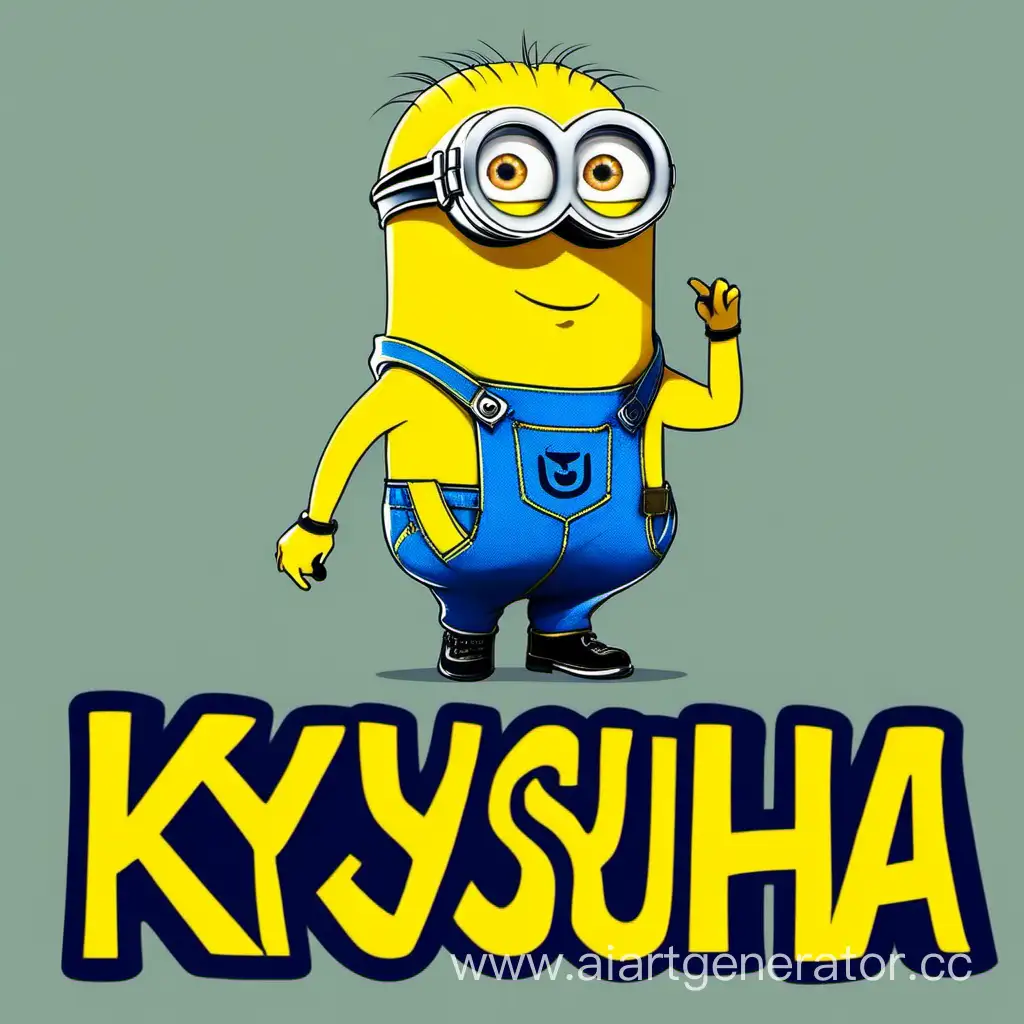 Adorable-Girl-Wearing-Ksyusha-Minion-TShirt-Cute-Childrens-Fashion